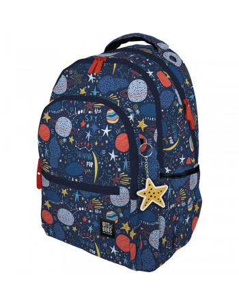 GRAFOPLAS MOCHILA ROOMY 26 PLANETS GRANDE 3 COMPARTIMENTOS ACOLCHADO PARA PORTATIL 33x46x22,5 CM - 37502267