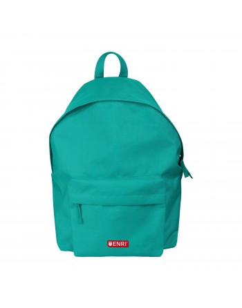 ENRI MOCHILA PADDED 2 COMPARTIMENTOS CREMALLERA DOBLE DIRECCIO 29X43X17 VERDE AZULADO 400185164