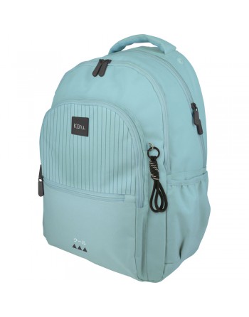 GRAFOPLAS MOCHILA ROOMY 26 KURU4 AZUL GRANDE 3 COMPARTIMENTOS ACOLCHADO PARA PORTATIL 33x46x22,5 CM - 37502269