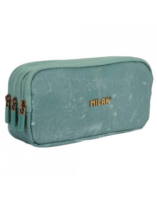MILAN PORTATODO 3 CREMALLERAS SERIE LAVA VERDE 081135LVGR