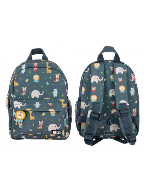 GRAFOPLAS MOCHILA KIDS BITS AND BOBS SAFARI 28.5X21.5x10CM - 37740100