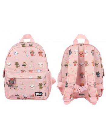 GRAFOPLAS MOCHILA KIDS BITS AND BOBS BABY CATS 28.5X21.5x10CM - 37740101