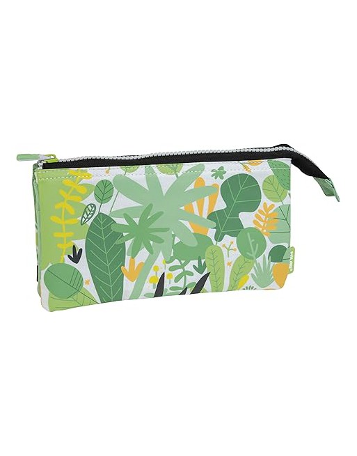 MILAN PORTATODO 5 COMPARTIMENTO CON 1 CREMALLERA 23,5 x 12 x 14 CM SERIE SELVA TROPICAL - 081133HSD