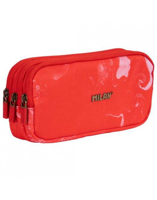 MILAN PORTATODO 3 CREMALLERAS SERIE LAVA ROJO 081135LVR