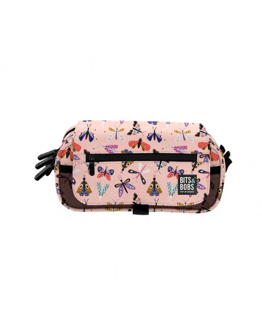 GRAFOPLAS PORTATODO FANTASIA BUTTERFLY TRIPLE CON BOLSILLO CREMALLERA EN SOLAPA 23x10X10 CM - 37547085