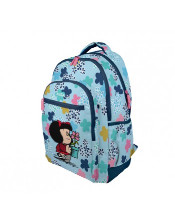 MIQUEL RIUS MOCHILA DOBLE LONDON RECICLADA ECOALF MARINO MR16310