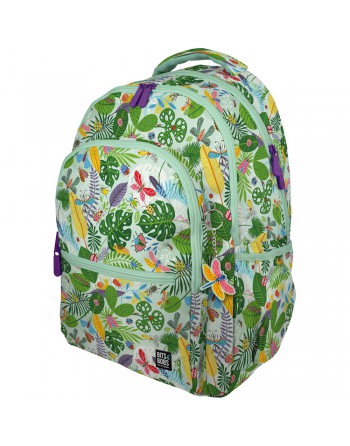 GRAFOPLAS MOCHILA ROOMY BUGS GRANDE 3 COMPARTIMENTOS ACOLCHADO PARA PORTATIL 33x46x22,5 CM - 37502221