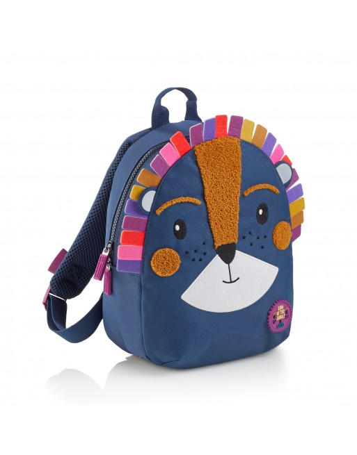 MIQUEL RIUS MOCHILA FORMAS INFANTIL KING OF THE JUNGLE 1 ESPACIOS DE DOBLE CREMALLERA 200X100X35 MM MATERIAL RECICLADO MR19411