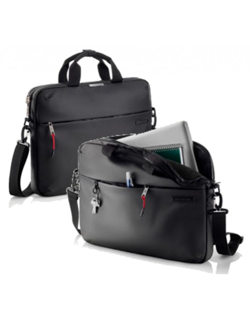 MIQUEL RIUS MALETIN MULTIFUNIONAL PORTA PORTATIL NEGRO BAG TO WORK HIDROFUGA ESPACIO CENTRAL + 1 BOLSILLO 420 x 320 x 40 mm 1152