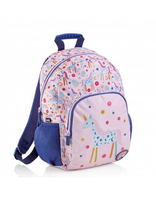 MIQUEL RIUS MOCHILA DOBLE LONDON UNICORN SPACIO CENTRAL Y BOLSILLO FRONTAL 35X25X16 CM  MATERIAL RECICLADO MR19433