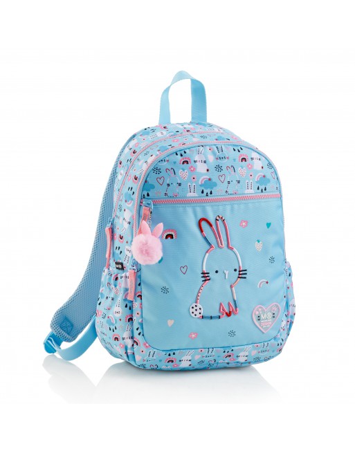 MIQUEL RIUS MOCHILA TRIPLE LISBOA RECICLADA BUNNY BLISS DOBLE ESPACIO AMPLIO BOLSILLO FRONTAL 37X27X18 CM MR19426