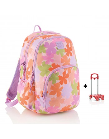MIQUEL RIUS MOCHILA TRIPLE OSLO RECICLADA ACUARELA CON CARRO 280 x 165 x 410 MM 27 LITROS - MR19806