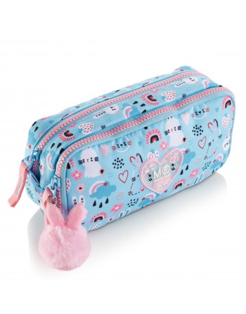 MIQUEL RIUS ESTUCHE PORTATODO DOBLE BUNNY BLISS MATERIALES RECICLADOS 210X70X110 MM MR19430