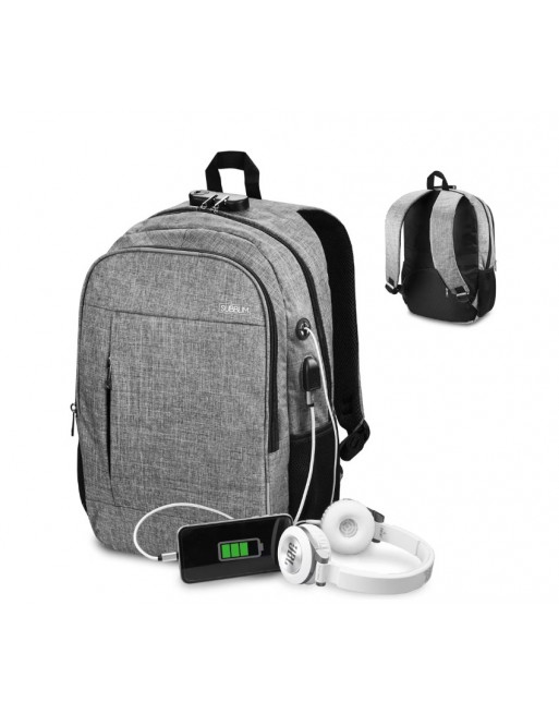 VARIS MOCHILA PARA PORTATIL URBAN LOOK BACKPACK 16 PULGADAS - SUB-BP-1UL0001