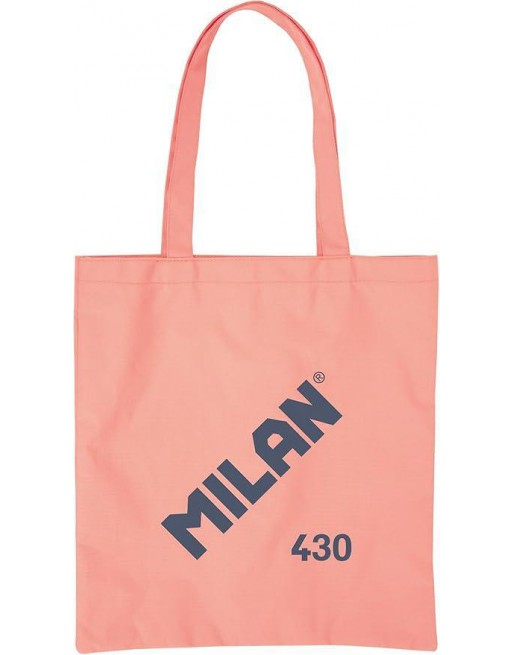 MILAN BOLSO TOTE BAG SINCE 1918 ROSA 62101SNCP