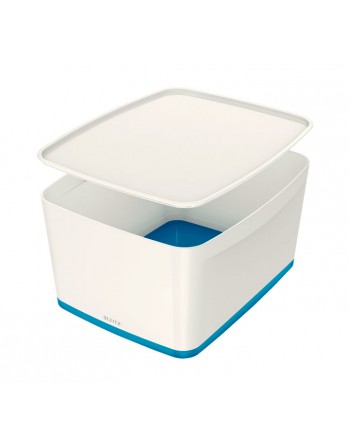 LEITZ ORGANIZADOR MYBOX+TAPA 18L 318X198X385 AZUL - 52161036
