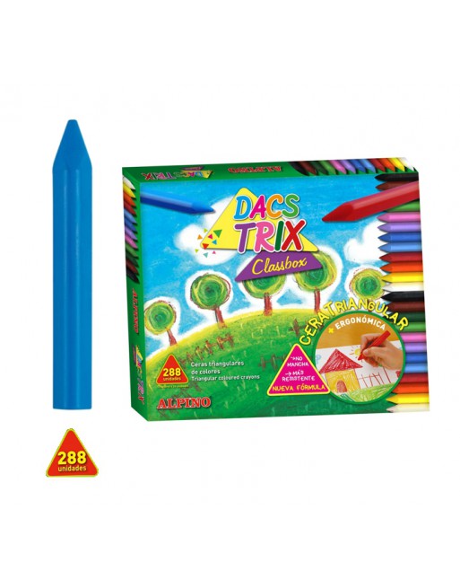 ALPINO 288 CERAS DACS TRIX TRIANGULAR SURTIDO - DA000149