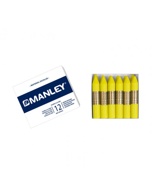 MANLEY CERAS 12UN. UNICOLOR AMARILLO LIM - MNC04453