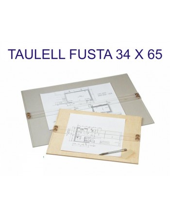 FAIBO TABLERO DE MADERA PARA DIBUJO 345X65 CON PARALEX EN BOLSA RECICLABLE - 26-2