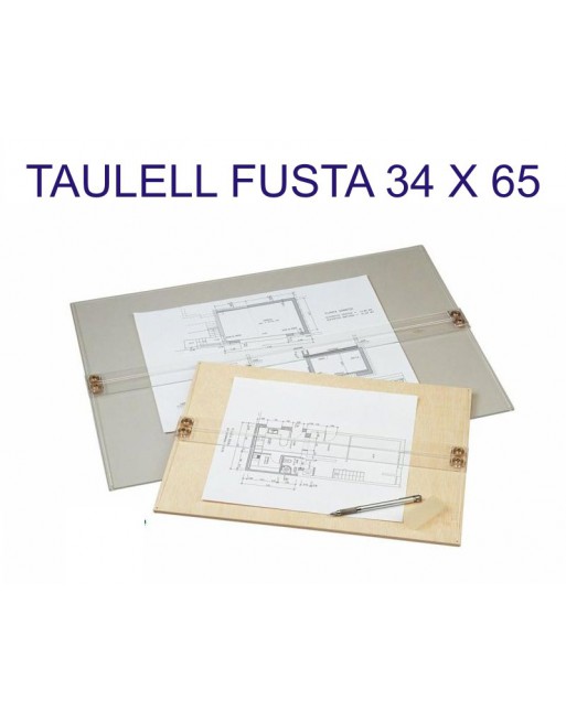 FAIBO TABLERO DE MADERA PARA DIBUJO 345X65 CON PARALEX EN BOLSA RECICLABLE - 26-2