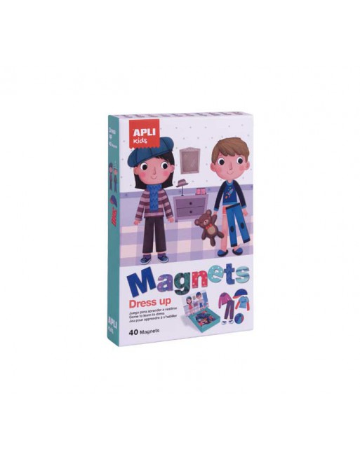 APLI KIDS JUEGO 30 PIEZAS MAGNEXICAS DRUP EDUCAT. - 17557