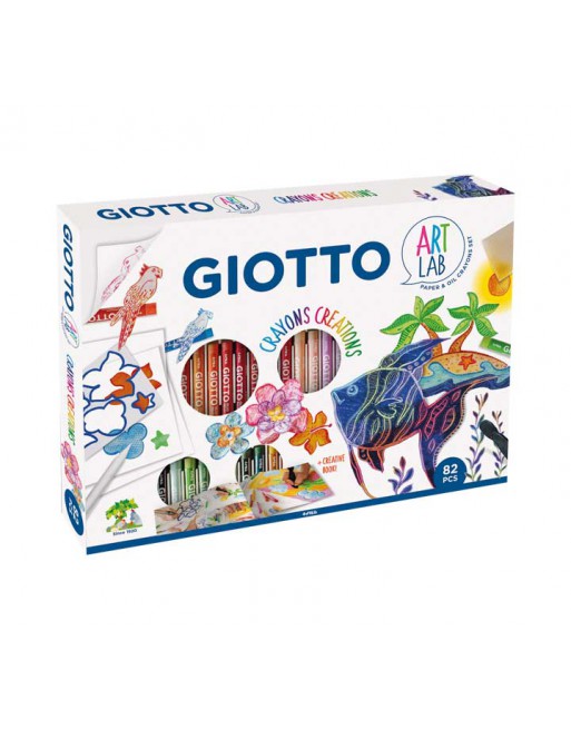 GIOTTO CAJA CREATIVA ART LAB OIL PASTELS F581700