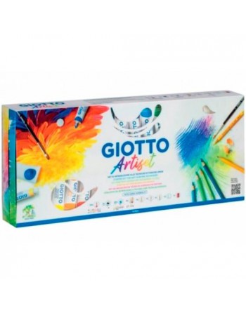 GIOTTO SET DE INTRODUCCIÓN TODAS LAS TÉCNICAS ARTISET COLORES SURTIDOS F270200