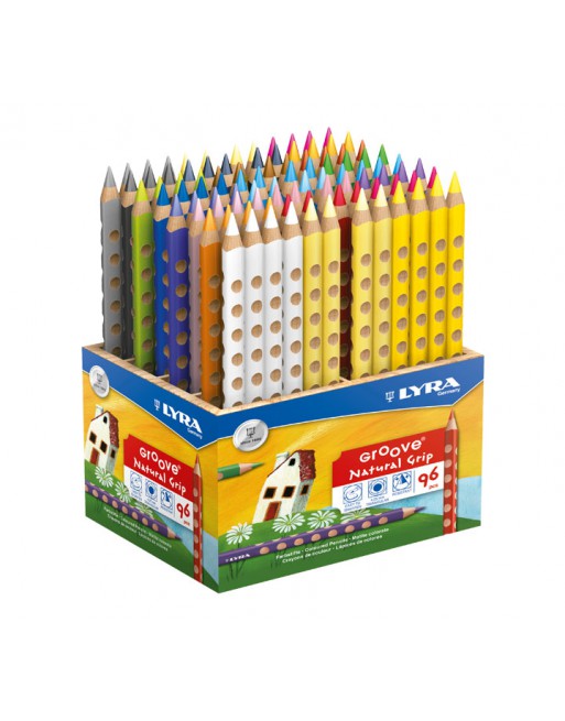 LYRA PACK 96U LAPICES DE COLORES GROOVE MAXI 3812960 - L3812960