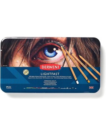 DERWENT CAJA METAL 72 LAPICES LIGHTFAST 2302722