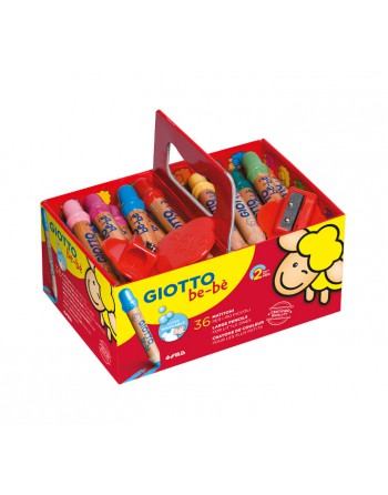 GIOTTO ESTUCHE 36U SUPER LAPICES BE-BE - F461300