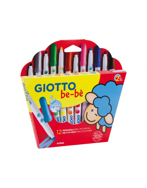 GIOTTO ESTUCHE 12 ROTULADORES BE-BE - F469900