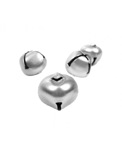 INNSPIRO BOLSA 20 CASCABELES METAL 12MM PLATA - 99918