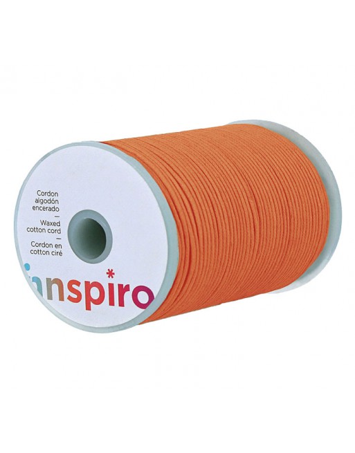 INNSPIRO BOBINA CORDON ALGODON ENCERADO 1.5X100M NARANJA - 260223