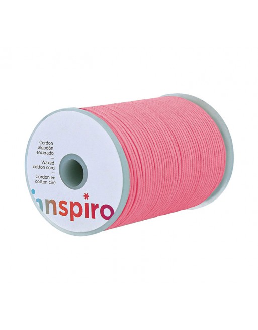 INNSPIRO BOBINA CORDON ALGODON ENCERADO 1.5X100M ROSA - 260217