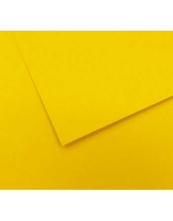 FABRISA CARTULINA 180GR 50x65 AMARILLO FUERTE 15563