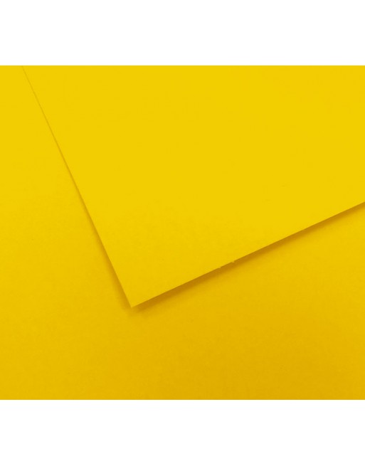 FABRISA CARTULINA 180GR 50X65 AMARILLO FUERTE 15563