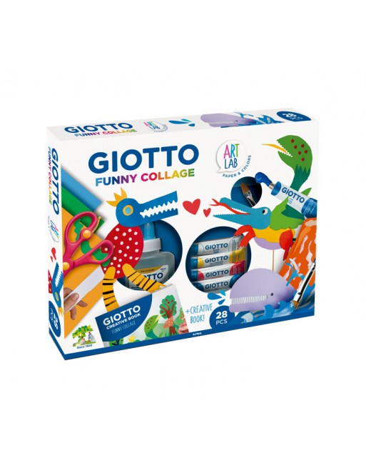 GIOTTO SET FUNNY COLLAGE+ACCES. - 581500
