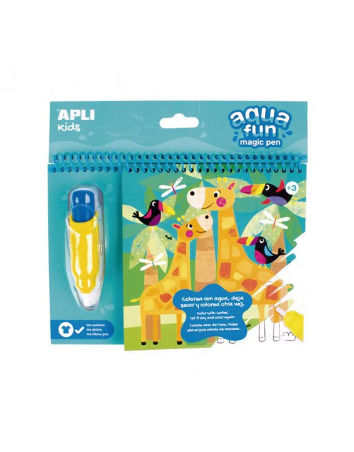 APLI KIDS SET BLOC 4H+PINCEL AQUA SELVA - 15225