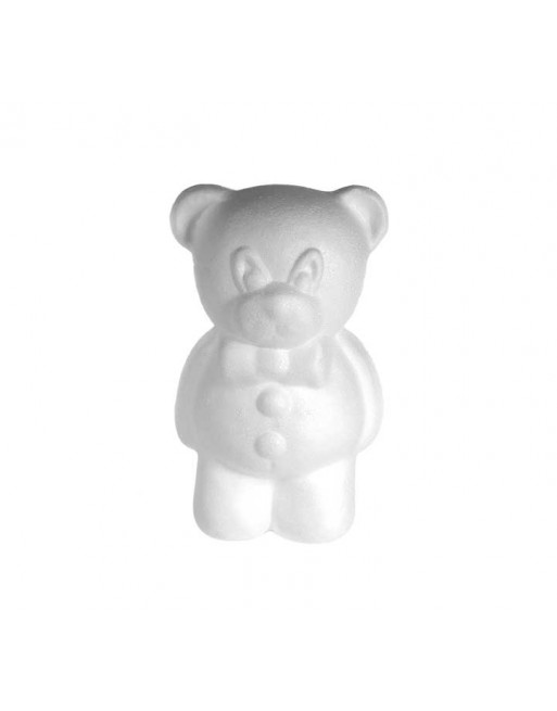 INNSPIRO BOLSA 1 FIGURA POREXPAN BLANCO OSO MED. 20CM - A3463