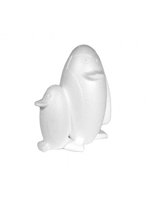 INNSPIRO BOLSA 1 FIGURA POREXPAN BLANCO PINGÜINOS 14X16 - A3416