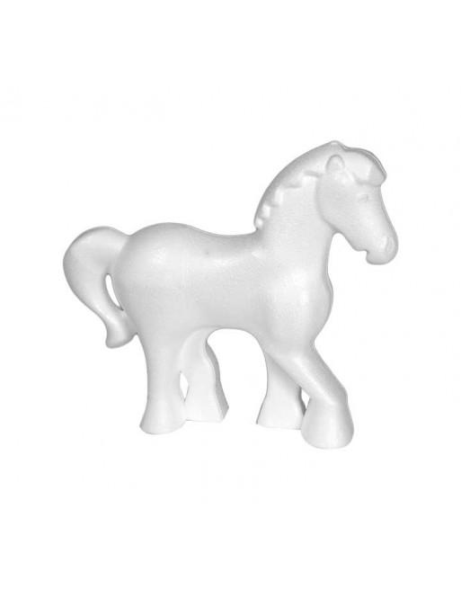 INNSPIRO BOLSA 2 FIGURAS POREXPAN BLANCO PONY 14X15.5CM - A3417