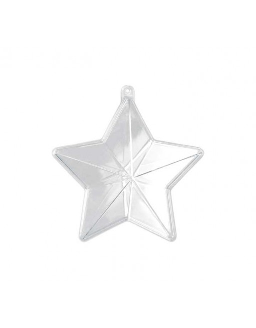 INNSPIRO COLGANTE PLEXIPLAST 10X5CM ESTRELLA - A3438