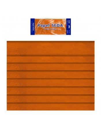 DOHE BOLSA 25 HOJAS PAPEL DE SEDA DOHE 50x70 CM NARANJA - 30315