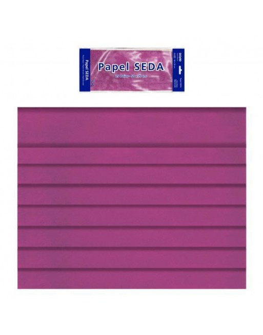 DOHE BOLSA 25 HOJAS PAPEL DE SEDA DOHE 50x70 CM MORADO - 30313
