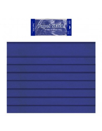 DOHE BOLSA 25 HOJAS PAPEL DE SEDA DOHE 50x70 CM AZUL - 30312
