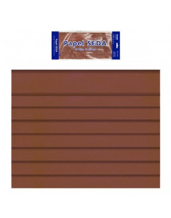 DOHE BOLSA 25 HOJAS PAPEL DE SEDA DOHE 50x70 CM MARRON - 30314