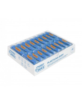 JOVI 18 PLASTILINA BABY MY FIRST BLANDA PARA BEBE AZUL 37012