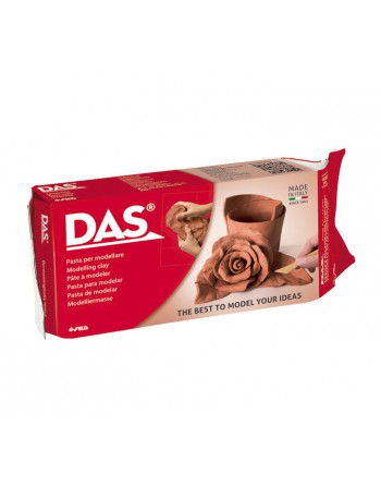 DAS PASTA MODELAR TERRACOTA 500G -F 387100