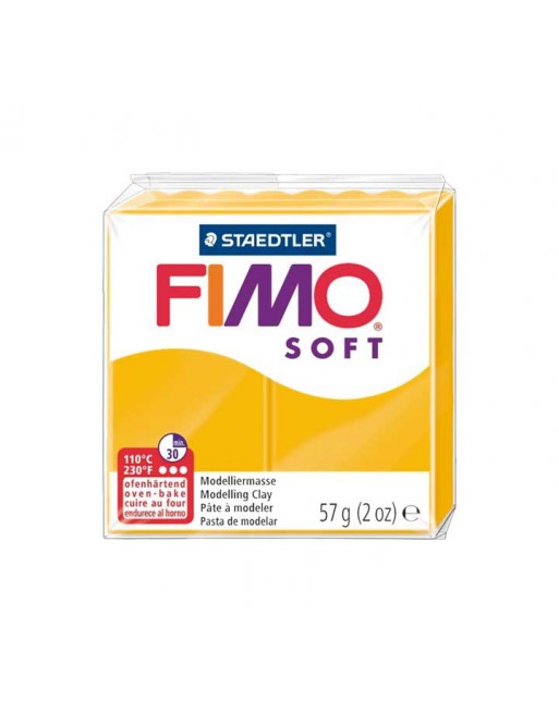 FIMO PASTA MODELAR SOFT 57GR AMARILLO - 8020-16