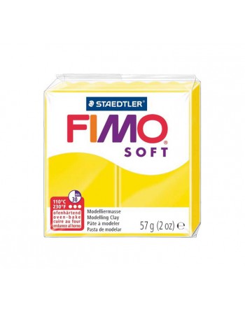 FIMO PASTA MODELAR SOFT 57GR AMARILLO LIMON - 8020-10
